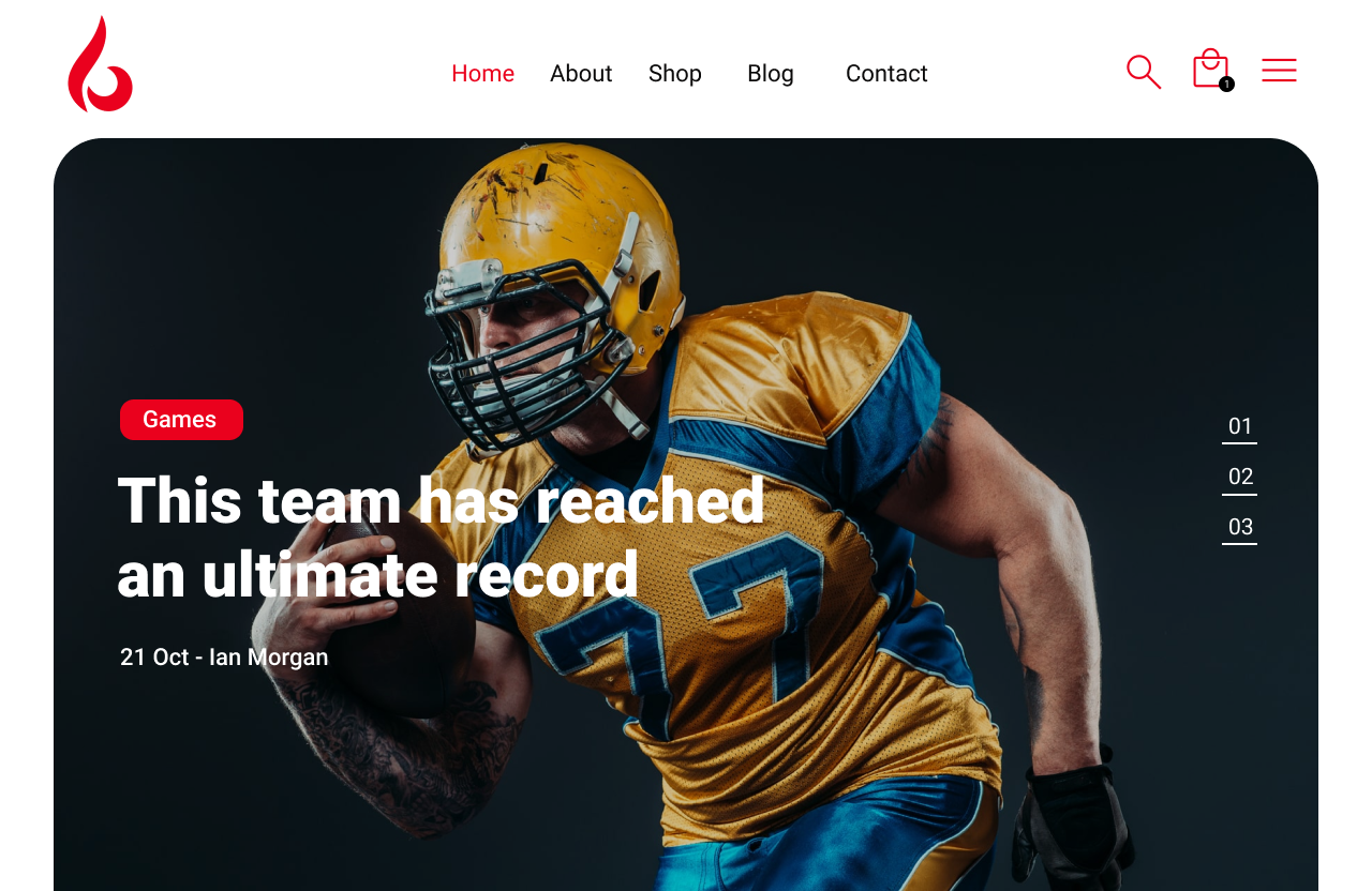 Sports News Landing Page
